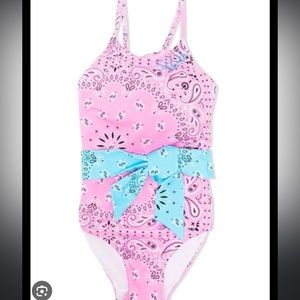 MC2 Saint Barth Shana bandana one-piece swimsuit